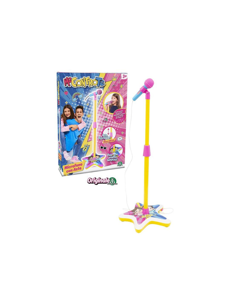Me Contro Te Microfono Con Asta —