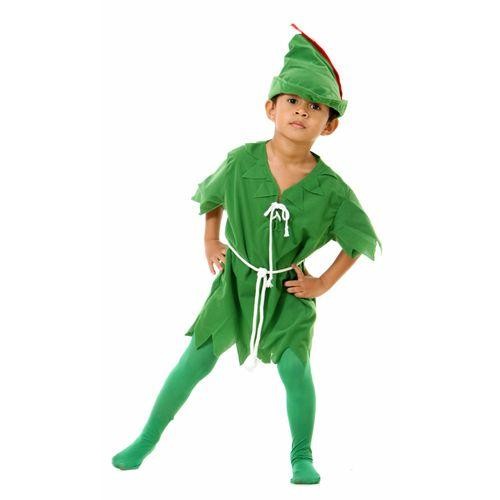 Costume Carnevale Peter Pan 5-7 Anni —