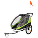 immagine-1-hamax-hamax-rimorchio-per-bici-duo-traveller-green-ean-7029770020004