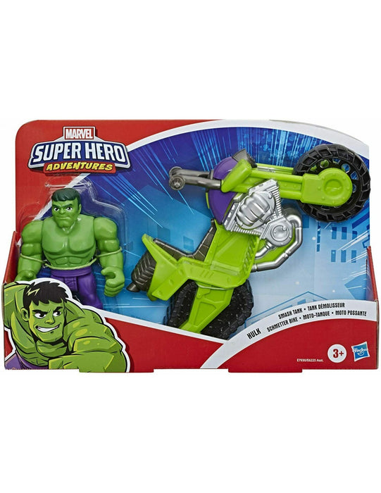 immagine-1-hasbro-playskool-marvel-super-hero-adventures-moto-con-personaggio-hulk-ean-5010993713233