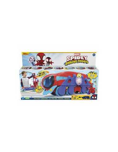 immagine-1-hasbro-spidey-arachno-mobile-e-quartier-generale-2-in-1-ean-5010993983636