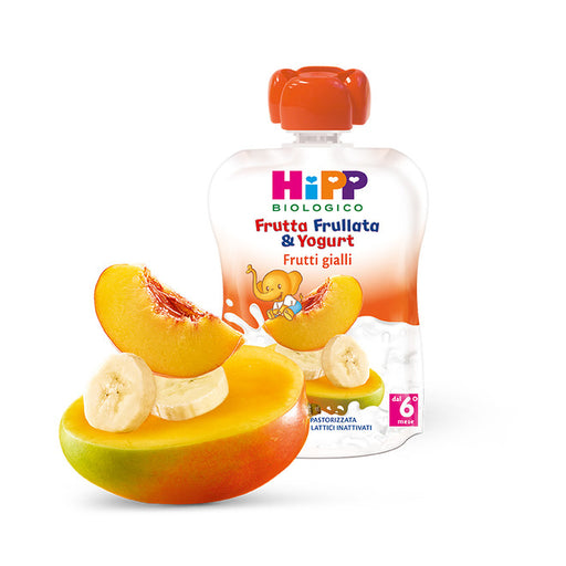 immagine-1-hipp-frutta-frullata-e-yogurt-frutti-gialli-6x90g-ean-4062300283138