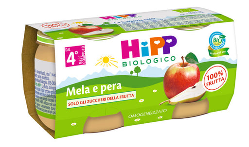 immagine-1-hipp-omogeneizzato-mela-e-pera-24-vasetti-da-80gr-ean-4062300124691