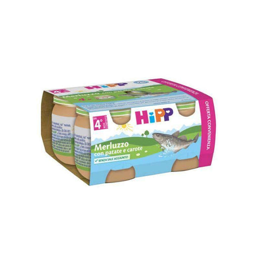 immagine-1-hipp-omogeneizzato-merluzzo-carote-e-patate-multipack-24-vasetti-da-80-gr-ean-4062300147379