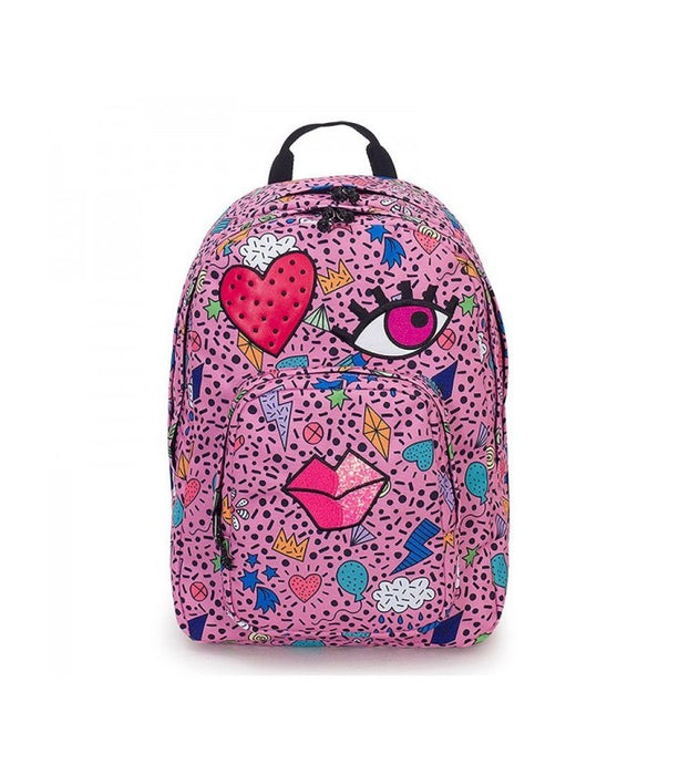 immagine-1-invicta-zaino-scuola-fantasy-dial-face-pack-rosa-ean-8011410303737