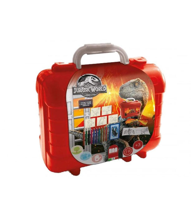 immagine-1-jurassic-world-valigetta-con-timbri-e-pastelli-ean-8009233429758