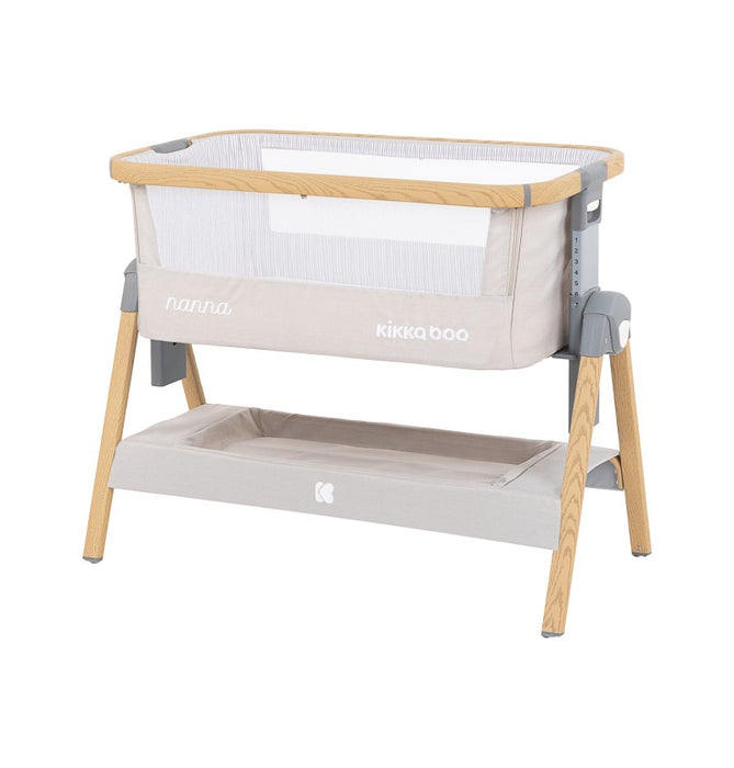 immagine-1-kikkaboo-kikkaboo-culla-fianco-letto-co-sleeping-nanna-beige-melange-ean-3801003020302