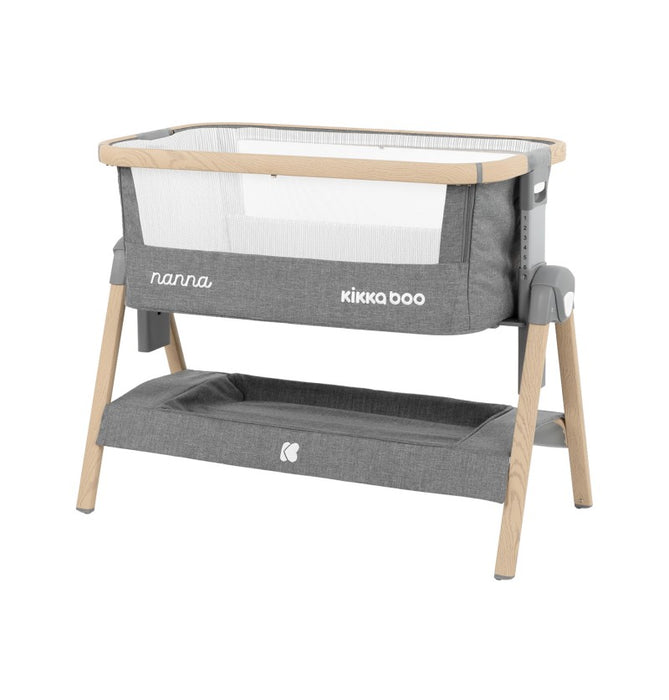 immagine-1-kikkaboo-kikkaboo-culla-fianco-letto-co-sleeping-nanna-dark-grey-ean-3801003020319