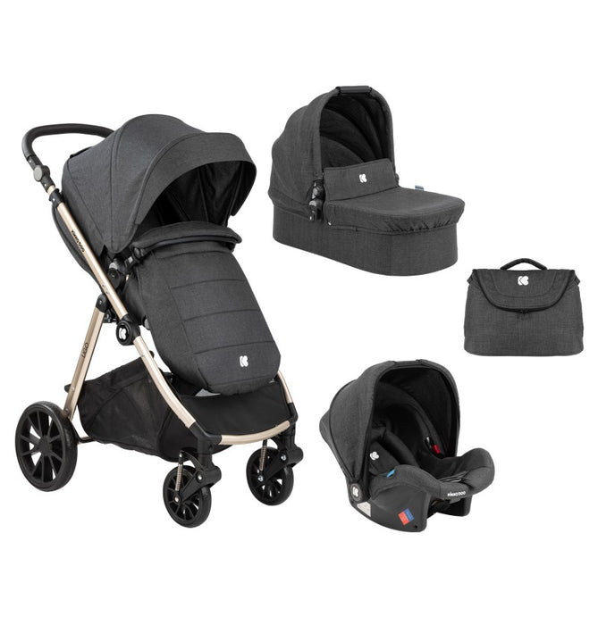 immagine-1-kikkaboo-kikkaboo-trio-completo-ugo-black-melange-3-in-1-ean-3801001011401