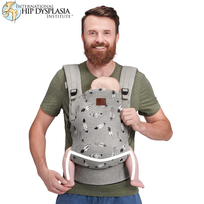 immagine-1-kinderkraft-kinderkraft-marsupio-milo-grigio-ean-5902533910885