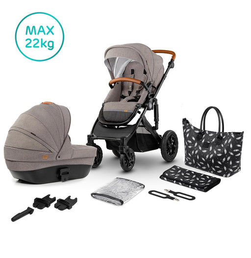 immagine-1-kinderkraft-kinderkraft-passeggino-prime-2020-con-seggiolino-auto-e-accessori-2-in-1-beige-ean-5902533914135