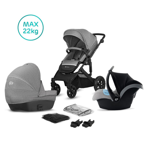 immagine-1-kinderkraft-kinderkraft-passeggino-prime-lite-2020-con-seggiolino-auto-e-accessori-3in1-grigio-ean-5902533914241
