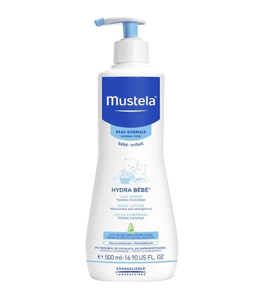 immagine-1-latte-corpo-mustela-hydra-beba-500-ml-ean-3504105028565
