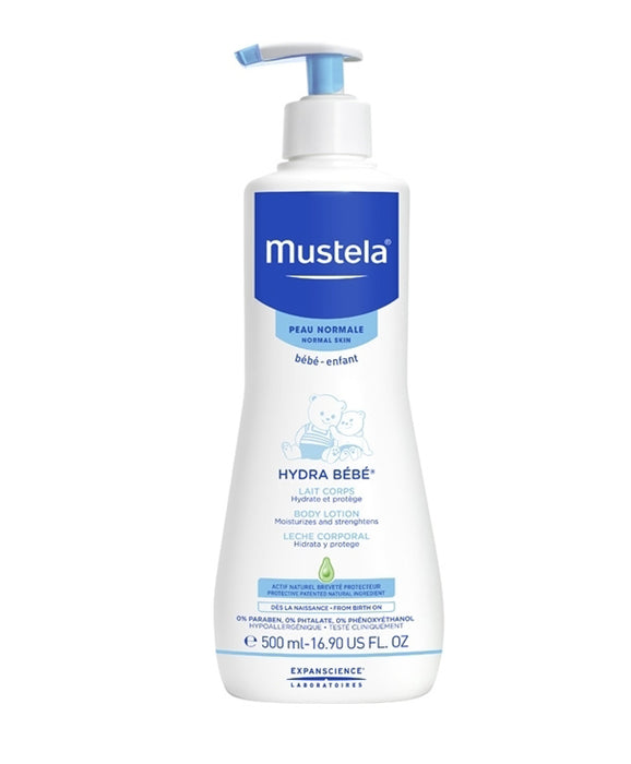 immagine-1-latte-corpo-mustela-hydra-beba-500-ml-ean-3504105028565