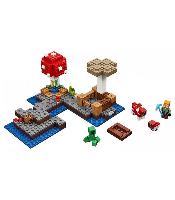 immagine-1-lego-21129-lisola-dei-funghi-minecraft-ean-5702015865449