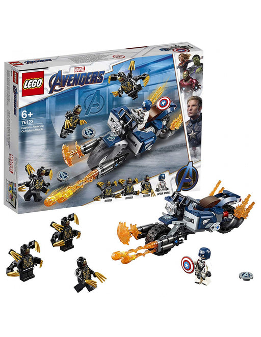 immagine-1-lego-76123-captain-america-attacco-degli-outrider-ean-5702016369052