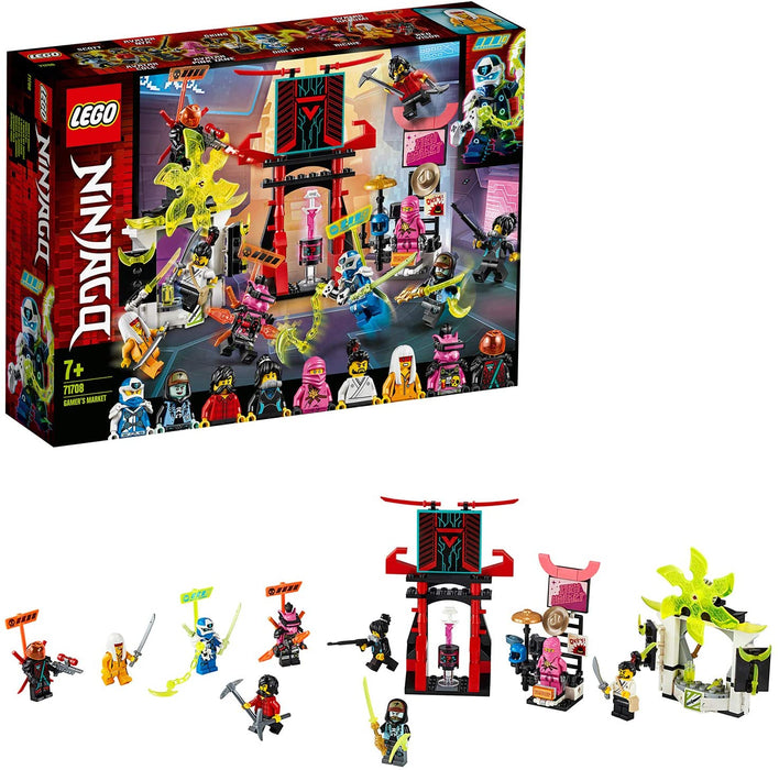 immagine-1-lego-lego-71708-il-mercato-dei-ninja-gamers-ean-5702016616941