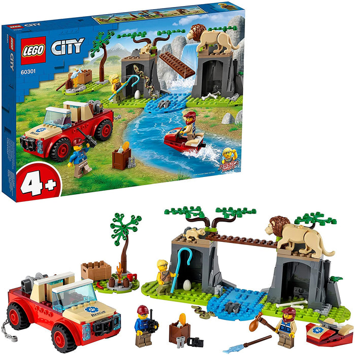 immagine-1-lego-lego-city-60301-fuoristrada-di-soccorso-animale-ean-5702016911923