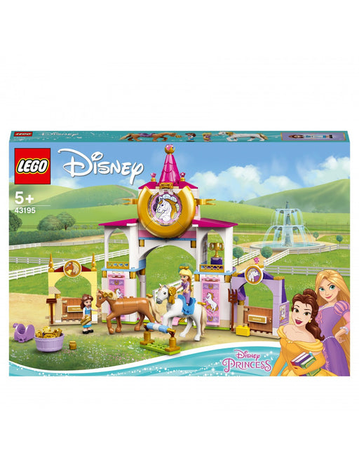 immagine-1-lego-lego-disney-43195-le-scuderie-reali-di-belle-e-rapunzel-ean-5702016909661
