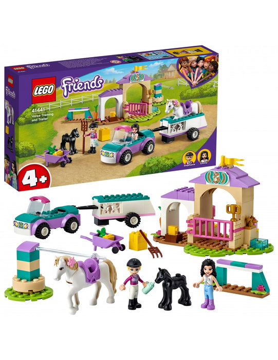 immagine-1-lego-lego-friends-41441-addestramento-equestre-e-rimorchio-ean-5702016916812