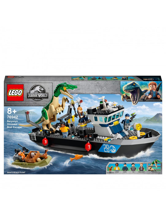 immagine-1-lego-lego-jurassic-world-76942-baryonyx-dinosaur-boat-escape-ean-5702017079752