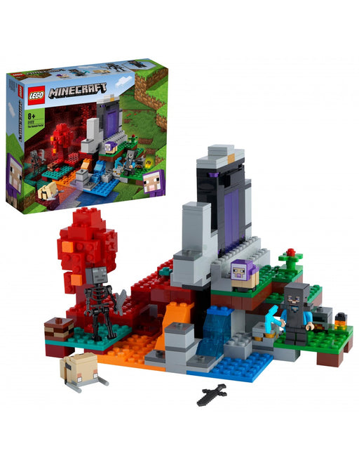 immagine-1-lego-lego-minecraft-21172-il-portale-in-rovina-ean-5702016913903