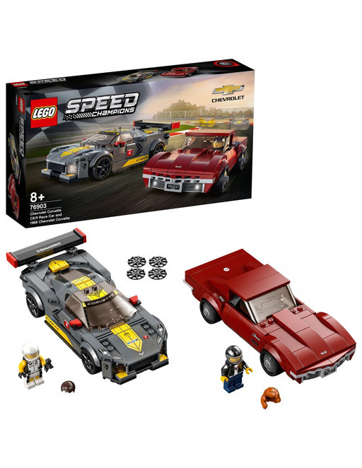 immagine-1-lego-lego-speed-champions-76903-chevrolet-corvette-c8.r-e-1968-ean-5702016912494