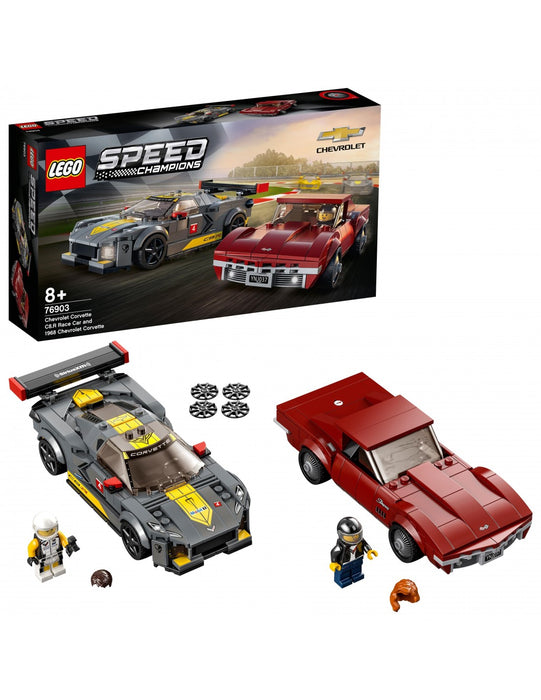 immagine-1-lego-lego-speed-champions-76903-chevrolet-corvette-c8.r-e-1968-ean-5702016912494