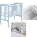 immagine-1-lettino-culla-co-sleeping-picci-lella-celeste-materasso-e-tessile-foglia-grigio