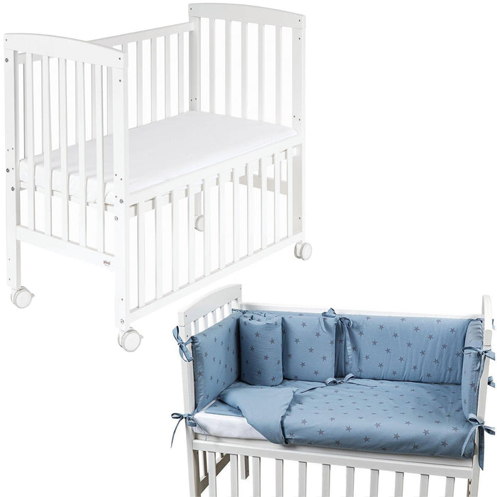 immagine-1-lettino-culla-co-sleeping-picci-lella-materasso-e-tessile-stella-azzurro