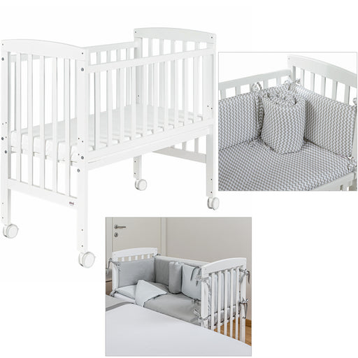 immagine-1-lettino-culla-co-sleeping-picci-lella-materasso-e-tessile-zig-zag-grigio