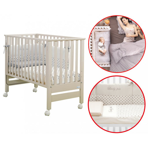 immagine-1-lettino-culla-contact-azzurra-design-avana-materasso-completo-piumone-bianco-avanatortora