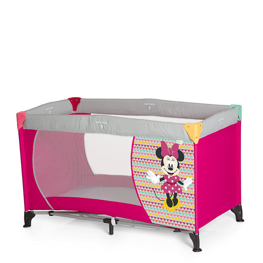 immagine-1-lettino-da-campeggio-disney-hauck-dreamn-play-minnie-geo-pink-ean-4007923601297