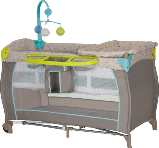 immagine-1-lettino-da-campeggio-hauck-babycenter-multi-dots-sand-ean-4007923607589