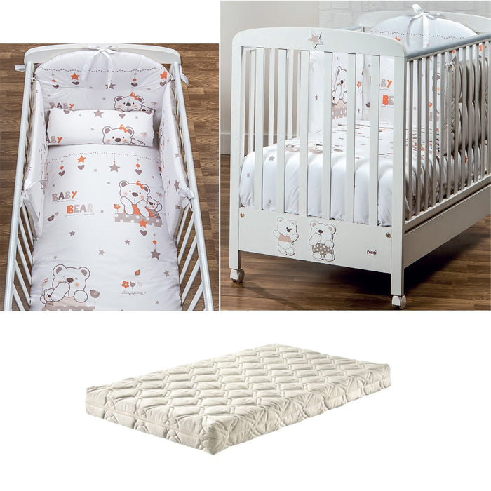 immagine-1-lettino-picci-mami-84.71-bianco-fango-completo-piumone-materasso