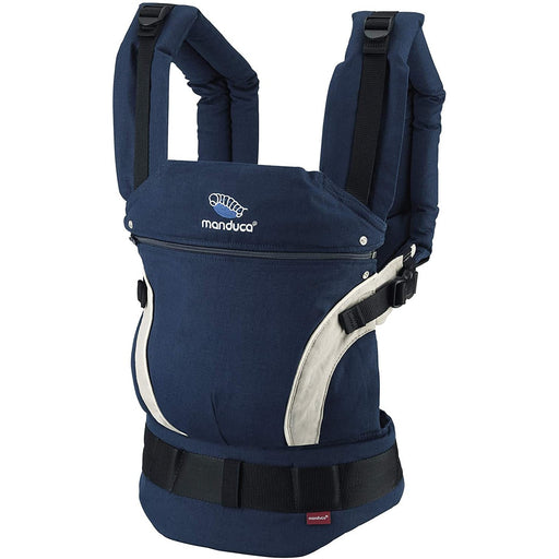 immagine-1-marsupio-manduca-first-baby-carrier-pure-cotton-navy-ean-4250371703734