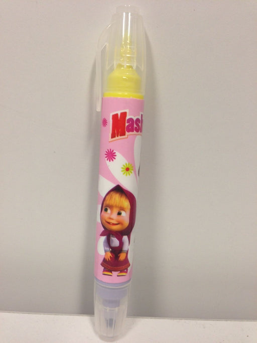 immagine-1-masha-e-orso-doppio-evidenziatore-con-tratto-giallo-e-lilla-ean-8018237600445