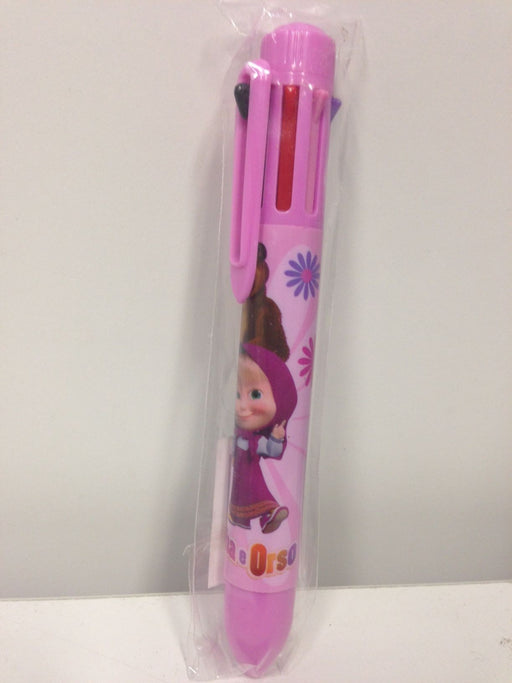 immagine-1-masha-e-orso-penna-con-8-colori-di-scrittura-ean-8018237600315