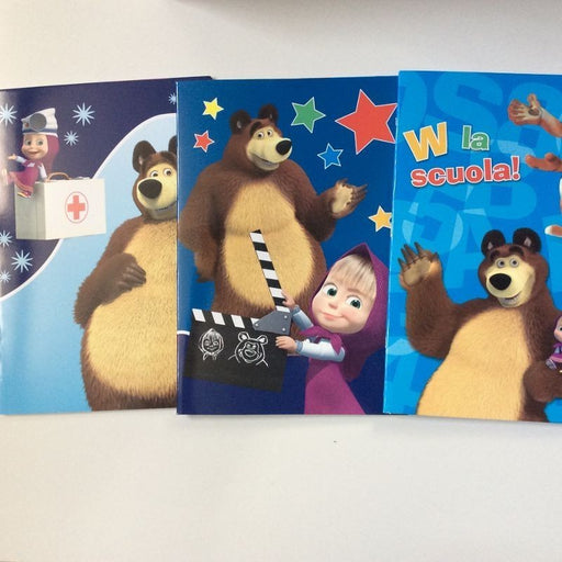 immagine-1-masha-e-orso-quadernone-rigo-a-azzurro-ean-8018237609653