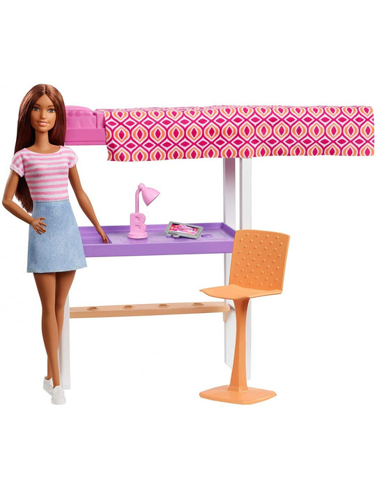 immagine-1-mattel-barbie-bambola-con-playset-camera-da-letto-ean-887961690743