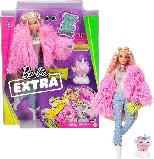immagine-1-mattel-barbie-extra-bambola-con-10-accessori-alla-moda-ean-887961908480