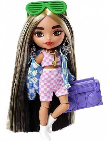 immagine-1-mattel-barbie-extra-mini-bambola-con-completo-a-scacchi-rosa-ean-194735055388