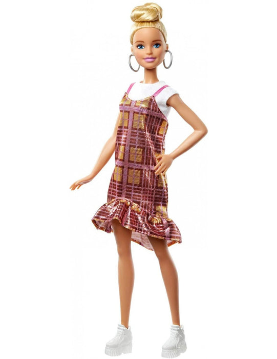 immagine-1-mattel-barbie-fashionistas-abito-asimmetrico-rosa-142-ean-887961804287