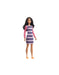 immagine-1-mattel-barbie-fashionistas-bambola-abito-a-righe-e-capelli-neri-147-ean-887961966503