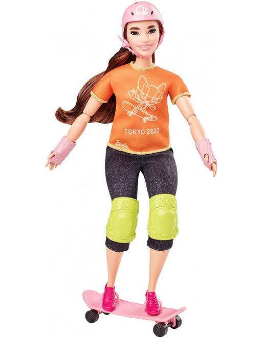 immagine-1-mattel-barbie-olimpiadi-tokyo-2020-bambola-skateboard-ean-887961849363