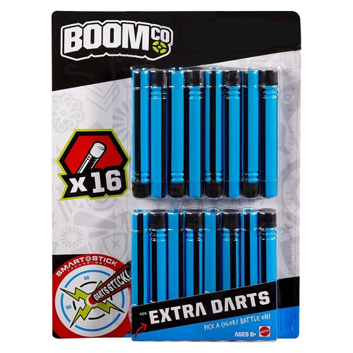 immagine-1-mattel-boomco-dardi-extra-16-bicolore-blu-nero-ean-887961117653
