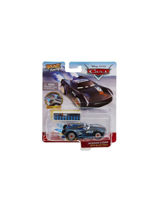 immagine-1-mattel-cars-xrs-roket-racing-veicolo-jakson-storm-con-blast-wall-ean-887961822861