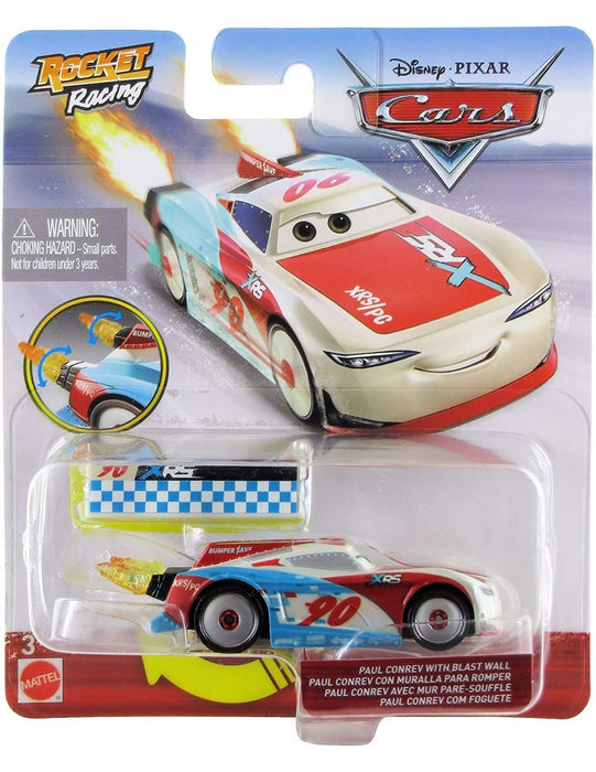 immagine-1-mattel-cars-xrs-roket-racing-veicolo-paul-conrev-con-blast-wall-ean-887961822892
