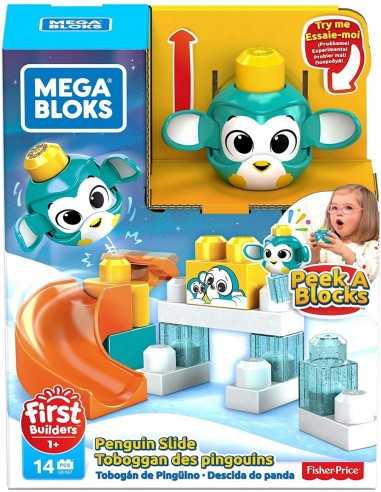 immagine-1-mattel-mega-bloks-cuccioli-lanciatori-pinguino-con-scivolo-ean-887961833201