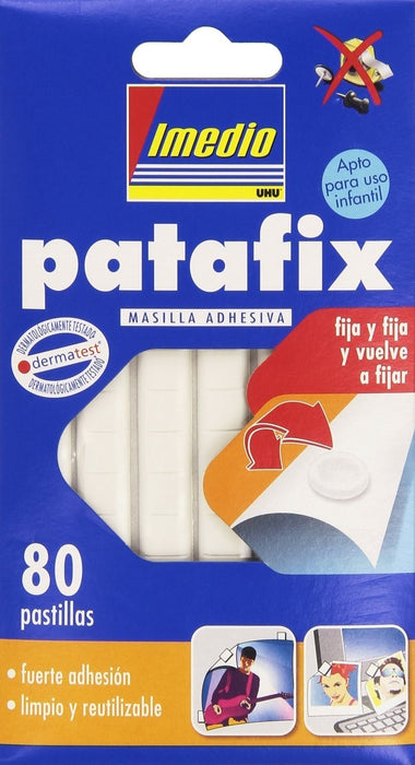 immagine-1-mattel-patafix-bianco-80-supporti-gomma-adesiva-ean-4026700404982